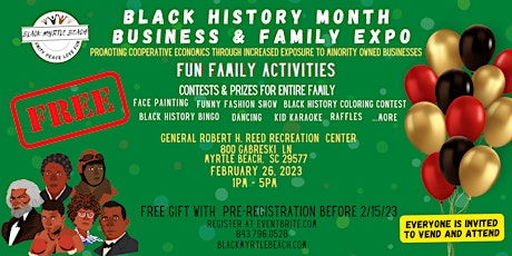 BLACK HISTORY MONTH - BUSINESS & FAMILY EXPO