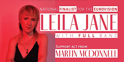 Valentine's Night Farrier&Draper with Leila Jane/Support Martin McDonnell