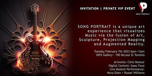 SONG PORTRAIT Gallery VIP Event