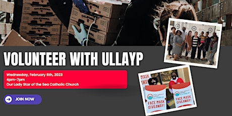 Serve The Culture with ULLAYP (Volunteer Opportunity)