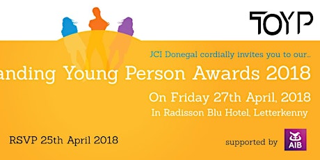 JCI Donegal Outstanding Young Person Awards 2018 primary image