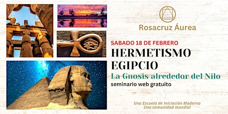 Hermetismo Egipcio  - La Gnosis alrededor del Nilo - Seminario Web Gratuito