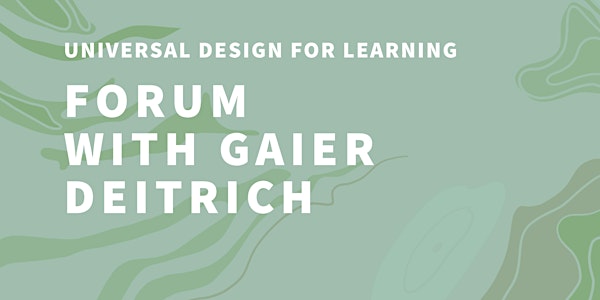 Universal Design for Learning Forum