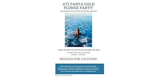 Atlanta Cold Plunge Event