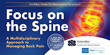 Focus on the Spine: A Multidisciplinary Approach to Managing Back Pain primary image