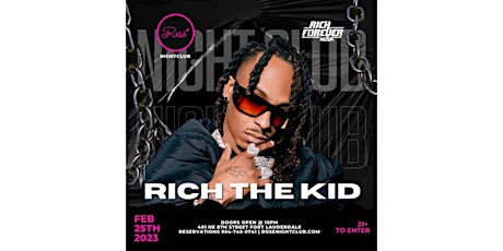 Rich The Kid Live Performance at Rose Night Club February 25th 2023