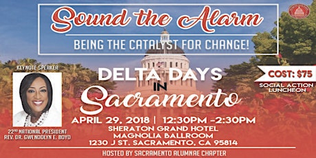 Delta Days in Sacramento - Social Action Luncheon primary image