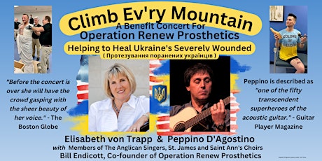 Climb Ev'ry Mountain: A benefit concert for Operation Renew Prosthetics