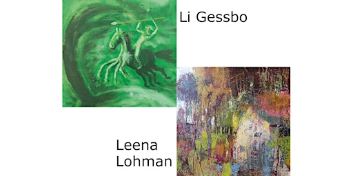 Li Gessbo och Leena Lohman - Utställning på Galleri Upsala 8-13 april 2023