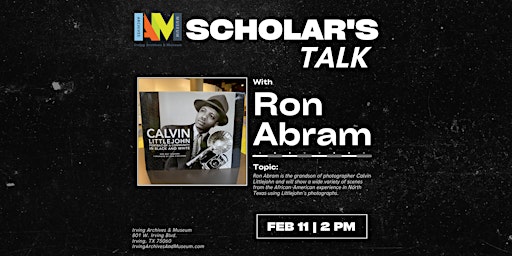 Scholar's Talk | Ron Abram