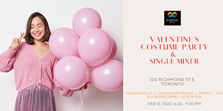 Toronto Valentines Costume Party & Young Professionals Mixer primary image