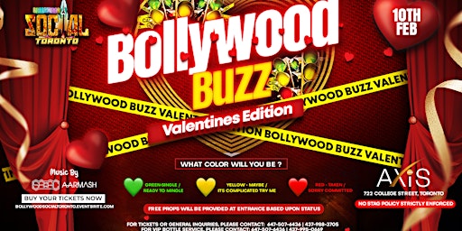 Bollywood Buzz - Toronto's #1 Monthly Bollywood Party ft Valentines Edition