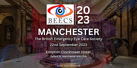 British Emergency Eye Care Society Annual Meeting 2023 primary image