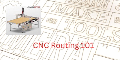 Imagem principal do evento CNC:  CNC Routing 101