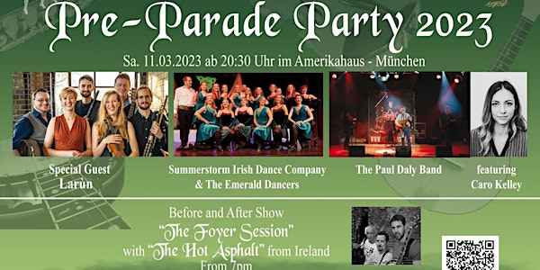 St.Patrick’s Festival Munich Pre Parade Party