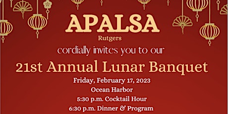 APALSA Lunar New Year Banquet