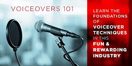 Voiceovers 101: Learn the Foundations of Commercial Voiceover Techniques primary image