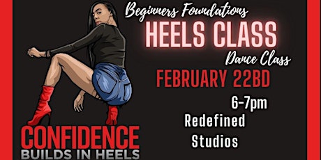 Beginners Foundation Technique Heels Class (February 22nd Wednesday)