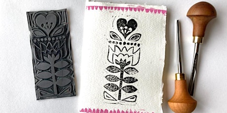 Lino printing for beginners primary image