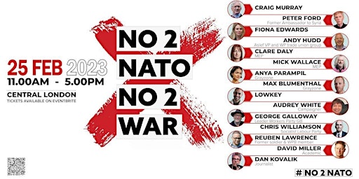No2Nato Conference 25 February London