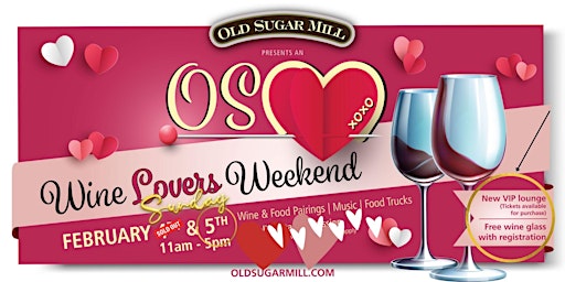 Wine Lover's Weekend VIP Lounge - February 5th