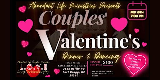 Couples' Valentine's Dinner & Dancing