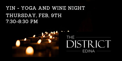 Candlelight Yin Yoga & Wine Night