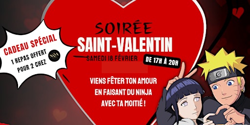 Soirée Ninja Saint-Valentin