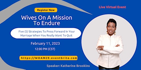 Wives On A Mission 2 Endure: Strategies To Press Forward In Your Marriage