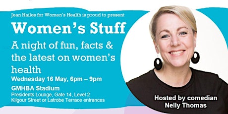 Women's Stuff: Geelong - a night of fun, facts and the latest on women's health primary image