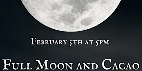 Full moon in Leo and Cacao Ceremony