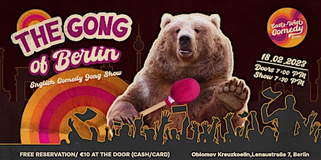 The Gong of Berlin: English Comedy Gong Show! 18.02.23