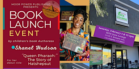 'Queen Pharaoh: The Story of Hatshepsut' Book Launch!