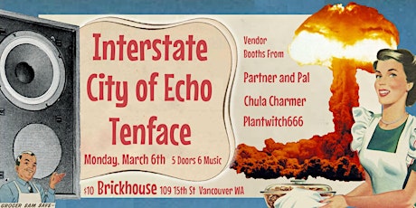 Interstate Concert and Night Market w/ City of Echo, Tenface, + 3 Vendors