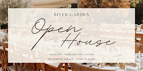 River Garden Weddings: Open House