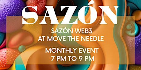 Web3 Meetup in Jersey City hosted by Sazón at Move The Needle