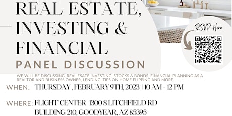 Real Estate,  Investing &  Financial  - Panel Discussion