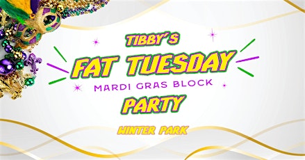 Fat Tuesday Mardi Gras Block Party at Tibby's in Winter Park