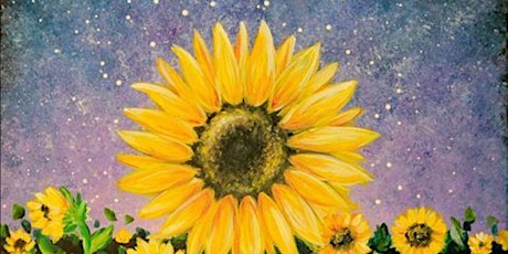 Cosmic Sunflowers - Paint and Sip by Classpop!™