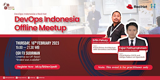 (Offline Event) DevOps Indonesia x Red Hat