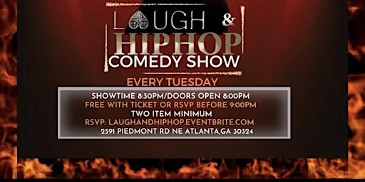 THE LAUGH & HIP HOP COMEDY SHOW @ THE SPICEHOUSE primary image