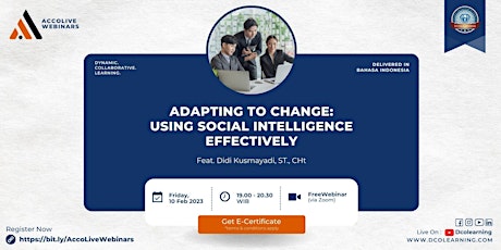 AccoLive Webinars - Adapting to Change: Using Social Media Intelligence