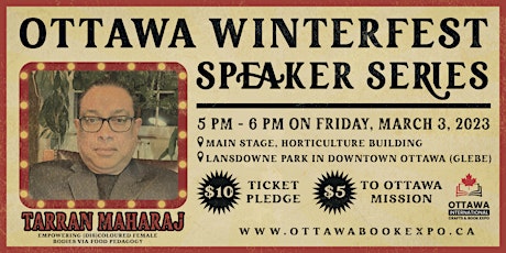 Tarran Maharaj - Ottawa Winterfest Speaker Series