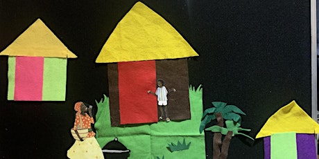 African Village story for children, with Art & Craft, dance and testy snack