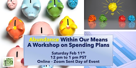 Abundance Within Our Means - A Workshop on Spending Plans