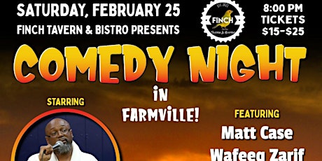 Comedy Night at Finch Tavern & Bistro Vol. 1