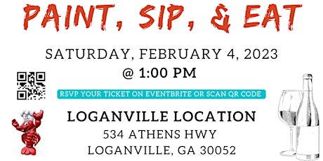 Red Craw’s Paint, Sip & Eat | Loganville Location