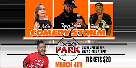 The Comedy Park presents COMEDY STORM