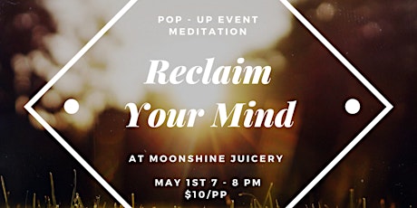 Pop-Up Meditation Reclaim Your Mind primary image