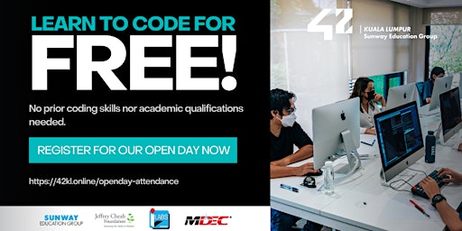 Learn to Code for Free: 42KL Open Day